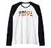 Mens Poppa Patriotic USA Vintage American Flag Raglan Baseball Tee