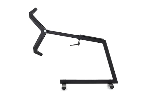 DRAGONWORKS Fahrradständer für E-Bikes mit Mittelmotor | Robuste Konstruktion mit 45 kg Traglast | Wartungsfreundlich & drehbares Hinterrad | Für Reifen von 27,5'' bis 29''