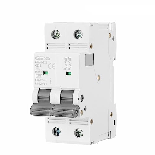 Disjoncteur bipolaire GYM9-125 400V pour la protection des circuits électriques