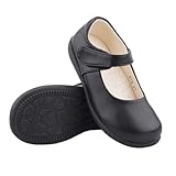 [しあわせ倉庫] 女の子 ドレスシューズ フォーマル ガールズ キッズ シューズ 七五三 ピアノ 発表会 結婚式 卒業式 卒園式 入学式 子供靴 (マットブラック,23.0cm)