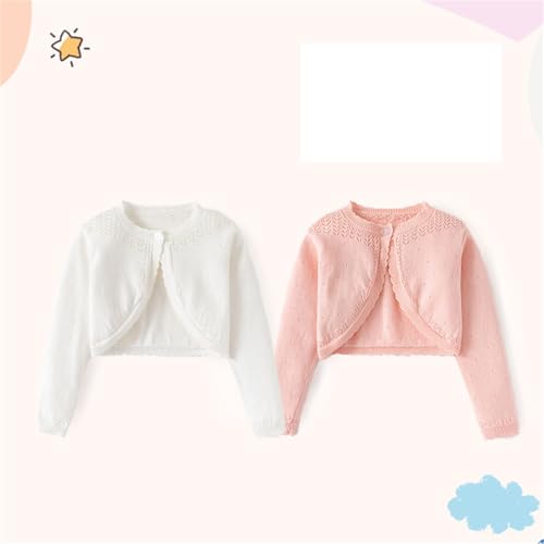 Hollow Cropped Cardigan Sweaters for Girls Cute Knit Sweaters Cute Trendy Shawl for Dress Long Sleeve Warm Jacket3