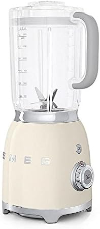 Smeg BLF01CRUS 50's Retro Style Aesthetic Blender (600 W Motor), Cream