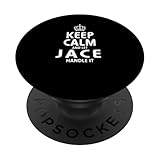 Keep Calm Jace Camiseta Sudadera con Capucha Regalos PopSockets PopGrip Adhesivo