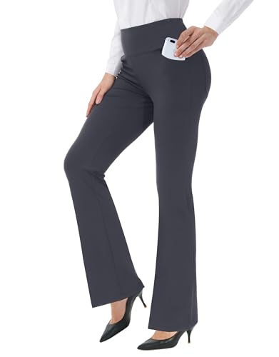 Pantalon de yoga bootcut femme taille haute 73.7 78.7 83.8 88.9 94 cm