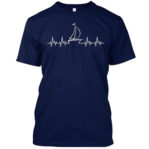 T-shirt graphique humoristique de voile idéal pour vos sorties en mer et week-ends