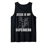 Photo Gallery jesus is my superhero camicia carino potente cristiano canotta Photo Gallery jesus is my superhero camicia carino potente cristiano canotta