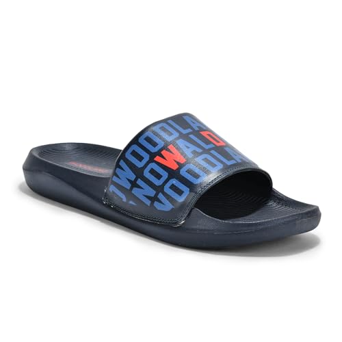 Image of Woodland Men's Black Eva Slides-UK-5 (EURO 39)