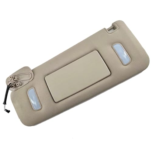Pare-soleil passager droit beige 22850310 miroir éclairé pour Silverado 1500 Classic