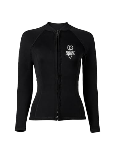 Moily Chaqueta térmica de natación para mujer 3mm para buceo, navegación y wading miniatura 1