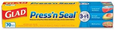 Press'n Seal Food Plastic Wrap, 70 Square Foot Roll, 12/Carton