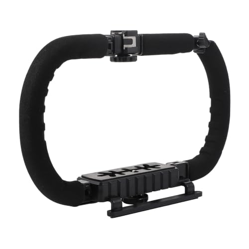 Image of SECFOU U Rig Handheld Camera Stabilizer Video Rig with Dual-Side Support Bracket for DSLR and Camcorder Vlogging Filming Equipment