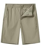 ショートパンツ メンズ ゴルフウェア ハーフパンツ 吸汗速乾 ストレッチ 運動着 短パン 通気 アクティブウェア フィットネス ショーツ 無地 日常着 春夏服 5ポケット付き(カーキ 4XL)