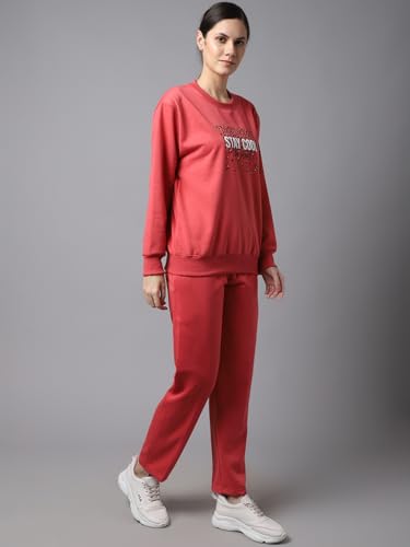 Image of Mack Jonney Fleece Printed Tracksuit for Women-SW 44 LOWER 002-P-V-140