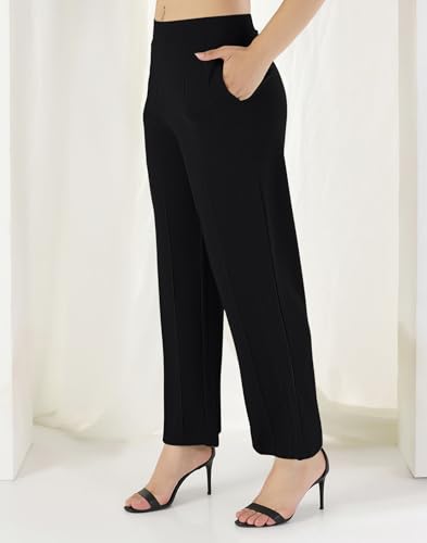 Image of Selvia Women's Tops and Trouser Co ord Set| Lycra Dress for Woman Stylish