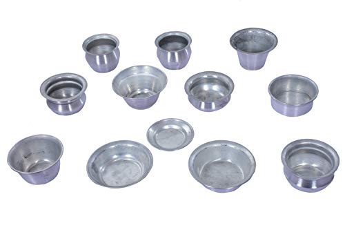 Annria Trades Steel JST 27 Pieces Aluminium Utensils Kitchen Set/ Great Kitchen Toys for Kids/ Best Gift Items.