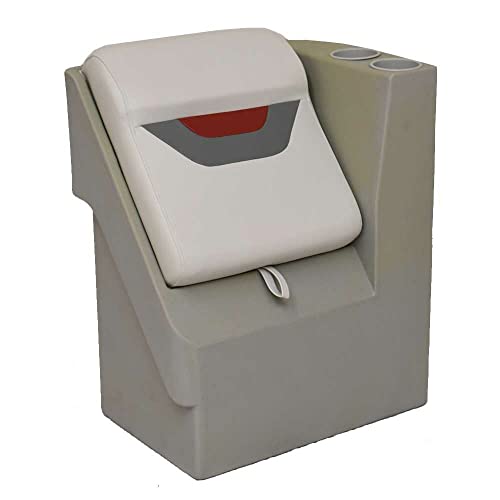 Wise Boat Left Lean Back Seat 3407-1851 | Gray Red