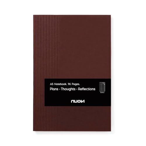 Image of Record Note Book, Copper | A5 - Dotted Grid Pages | 96 Pages - 100GSM Pages with Soft Cover | Ideal for Office, College, School, Journaling, Meeting & More