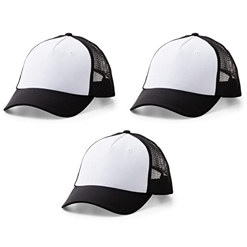 Cricut Trucker Hat Blank support vierge sublimation et flex thermocollant 3pcs - 3
