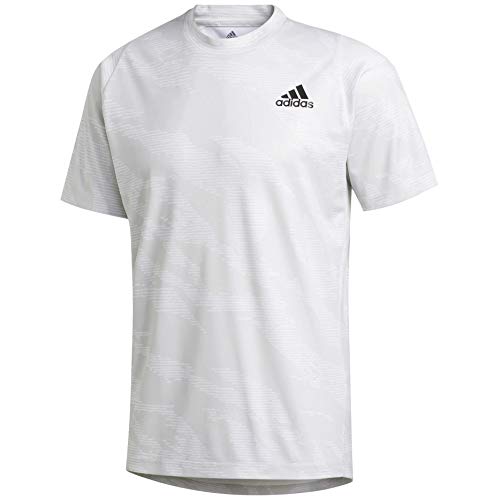 adidas Men's Freelift Camo Tee White Medium