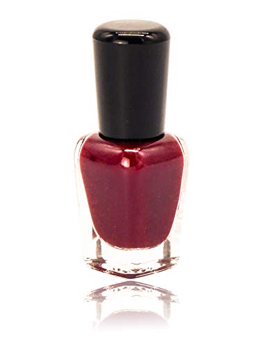 conisy Water-Based Non-Toxic Peel-Off Nail Polish for Lady and Girl (Cherry red)