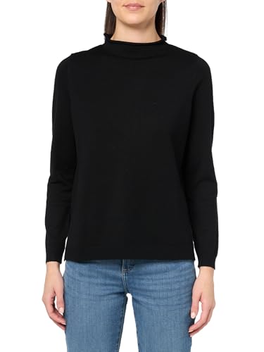 Adrianna Papell Women's Mock Neck Step Hem Sweater