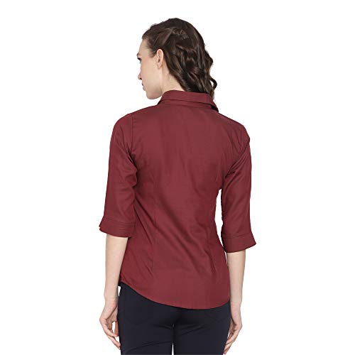 Image of Blue RoninWomen Stylish Western Official Formal Shirts for Women Regular fit Shirts for Women