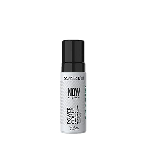 Mousse Curl Power Circle Selective Now 150ml : galbe parfait et volume pour cheveux frisés
