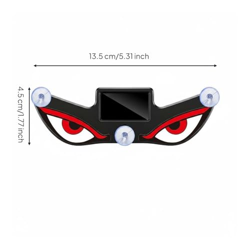 Image of Wireless Triangle Window Light Energy Efficient Solar Devil Eye Light for Night Driving, Y2 Solar Devil Eye Motors | Parts & Accessories | Car & Truck Parts