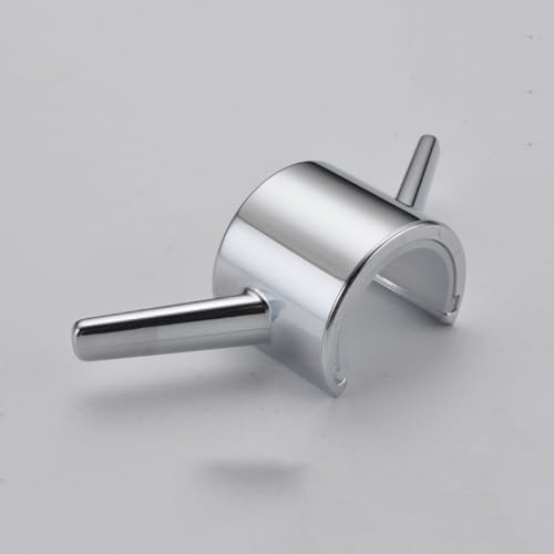 Amosfun Duschstange Handtuchhaken Duschstange Haken für Handtuchhaken Bademantel und Luffa, galvanisch beschichtet