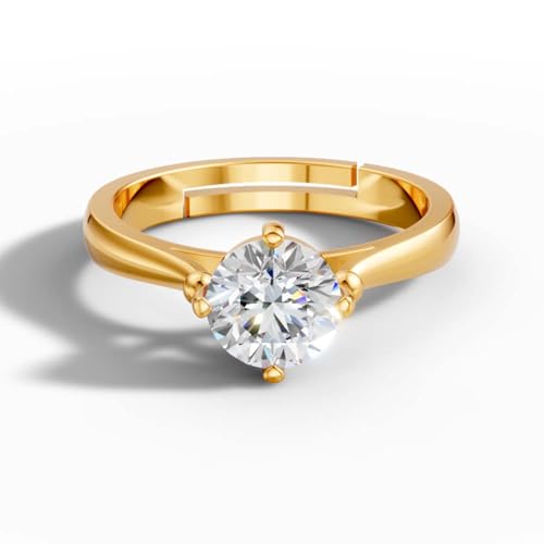 Image of Miss Highness 925 Silver Floral Ring for Women and Girls | Trendy Adjustable Design | Stylish Silver Jewellery | With Authenticity Certificate | Gift for Girlfriend Wife | Daily Wear Ring