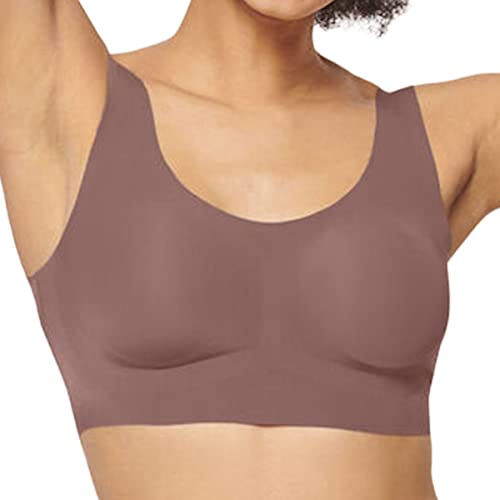 Sloggi ZERO Feel Top EX brassière cacao S pour en finir avec les armatures