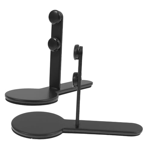 Alipis Pegboard Desk Clamp Pair Table Pegboard Bracket Space-Saving Stand for Office Decorations and Books