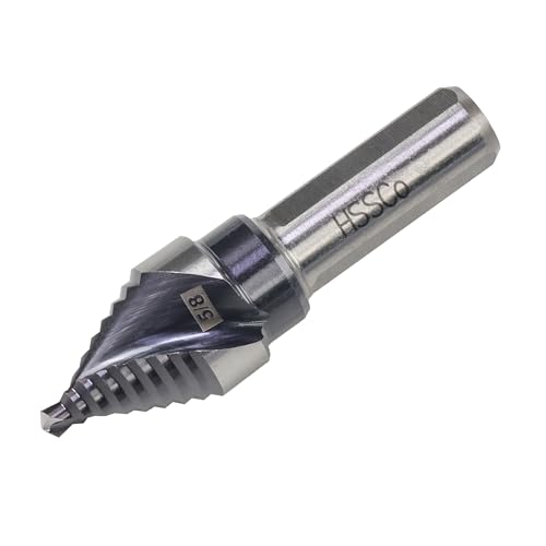 Image of 5 /8 inch Single Size M35 Step Drill Bit Unibit for Hole Drilling