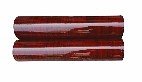 Image of Elton Cherry Oak Wood Self Adhesive Almirah Skin - 48x78 Inch
