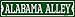 SMART BLONDE Alabama Alley Novelty Small Metal Street Sign K-1066
