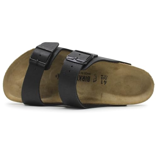 Image of Birkenstock Arizona BS Unisex Shoes Size 10, Color: Saffiano Black
