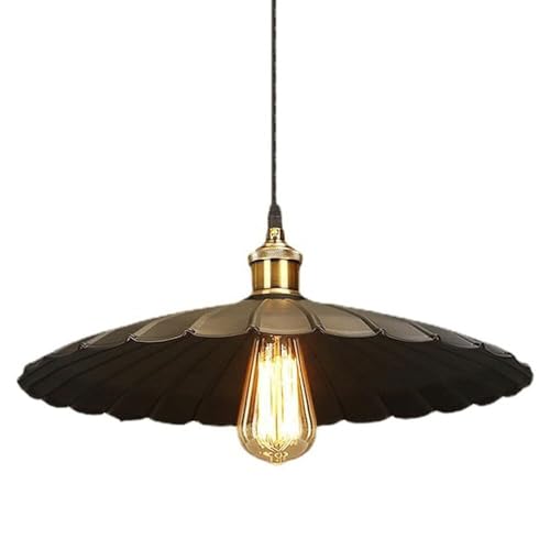 Suspension à tête E27 lustre créatif en fer haut de gamme
