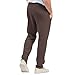 Mens Relaxed Fit Casual Trousers for All Seasons Drawstring Comfort Beach Pant Breathable Walking Pants (Brown,X-Large)
