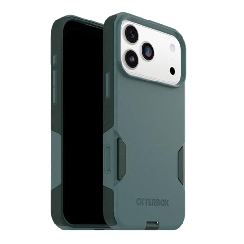 Image of OtterBox iPhone 17 Pro Max Commuter Series Case - Sagebrush Green - Thin & Protective iPhone Case, Dual-Layer, Impact Absorbing iPhone Case