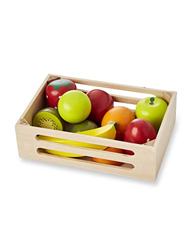 Vertbaudet Obstkisten aus Holz, mehrfarbig
