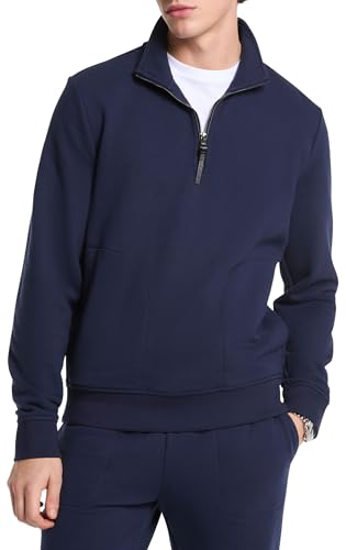 Michael Kors Men's Elevated Quarter Zip Sweater