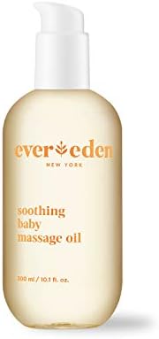 Evereden Soothing Baby Massage Oil, Fragrance-Free, Dermatologist-Tested