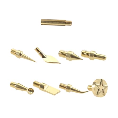 Ldabrye Heat Insertion Tool for 2.4/MK4 Brass Hot Melt Iron Tip Heat Insertion 3D Printing Parts Accessories