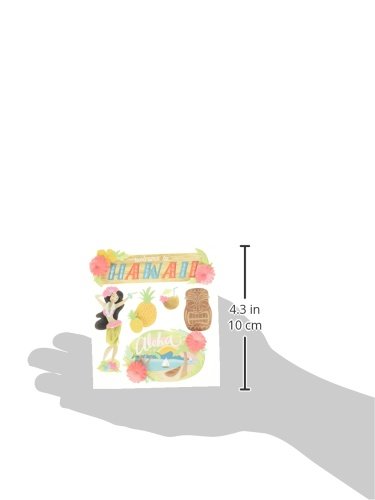Jolees Boutique Dimensional Stickers-Hawaii, Other, Multicoloured, 10x15.01x0.43 cm - Image 2