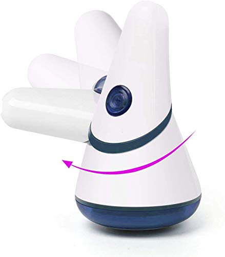 Pritech - Quitapelusas regargable USB Adecuado para Todas Las Prendas, con Orificios de 3...