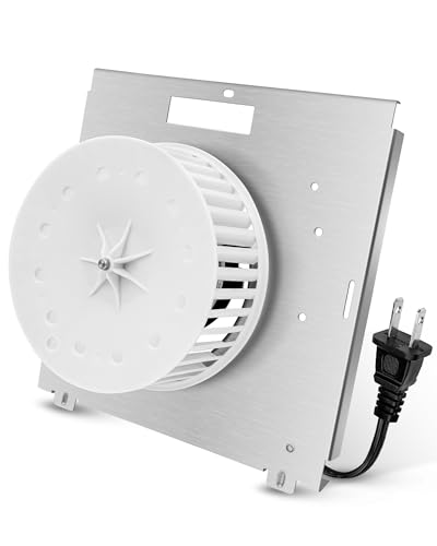 97017705 Motor Fan and Blower Wheel Assembly Fit for NuTone 8663RP 8664RP 671R 672R 750 751 752 Fan Motor Ventilation, Bathroom Motor Assembly Replace Motor 86933000/JA2B104N