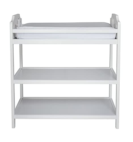 Image of Suite Bebe Celeste Changing Table Safety Rail Included, White