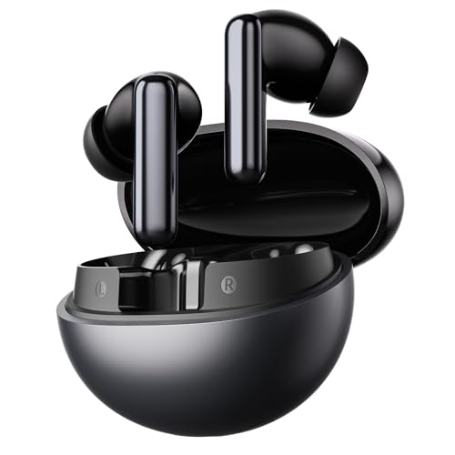 HAYLOU Flowbuds N55 Audífonos Inalámbricos ANC, Bluetooth 6.0, 40H Batería