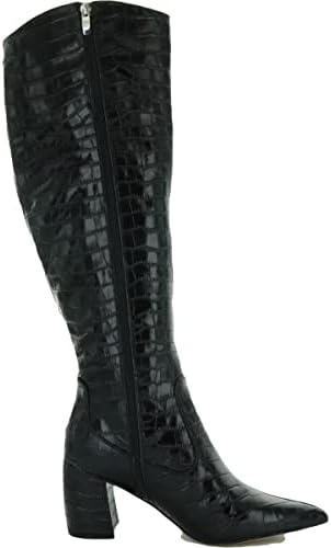 Marc Fisher Womens Retie Knee-High Boots, Black, Size 8.5 | Image 1