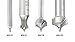 Amana Tool 56144 Carbide Tipped Point Cutting Roundover Router Bit Rounding 1/2 R x 1 D x 3/4 CH x 1/4 Shank x 2 Inch Long